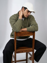 Black Modern Essential Men's Trousers
