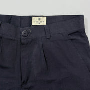 Navy Blue Solid Everyday Comfort  Men's Trousers