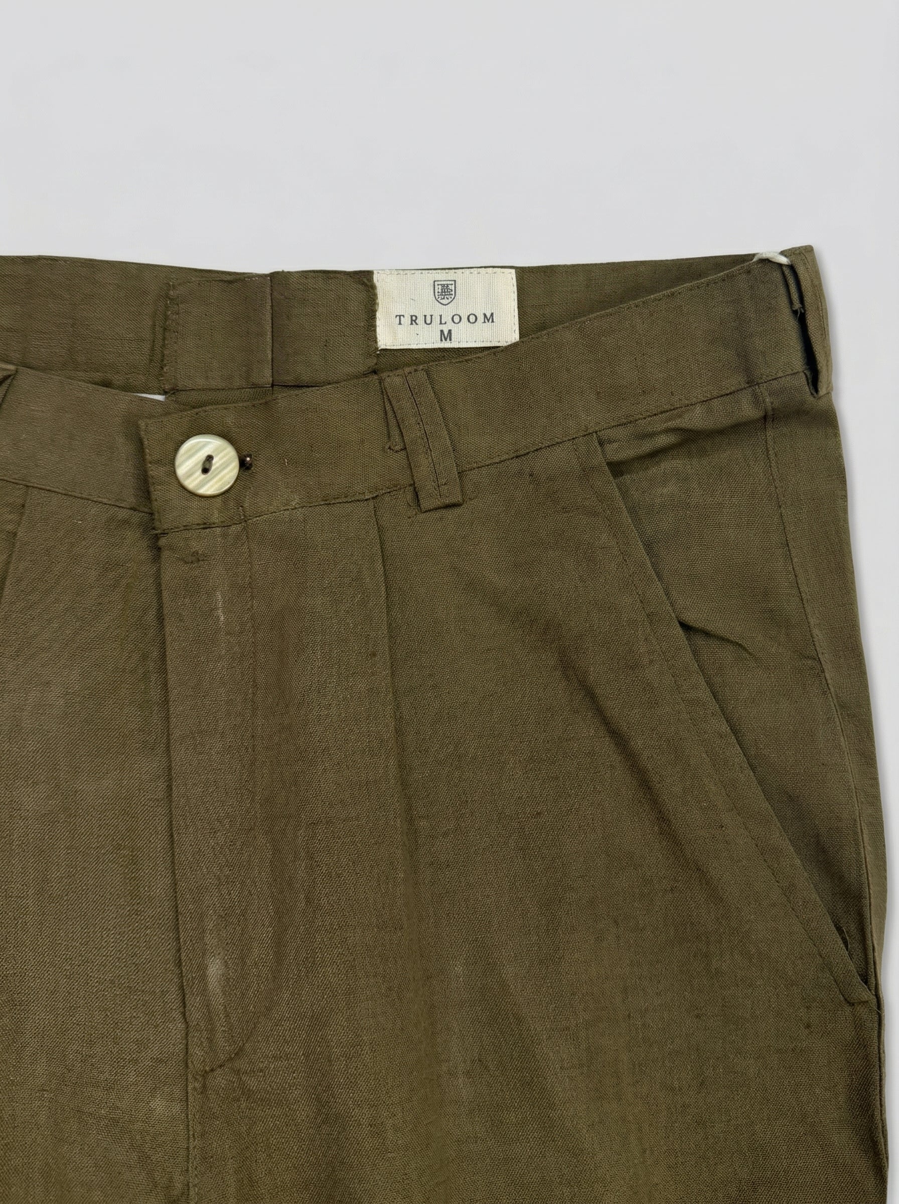 Brown Everyday Lightweight Relaxed Fit Pants For Men's