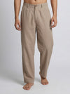 Mauve Color Everyday Cotton Men's Pant