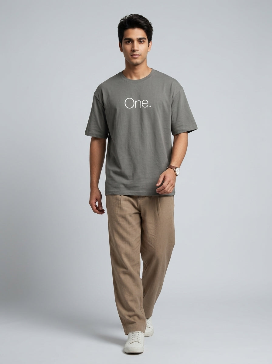 Muted Rose Everyday Cotton Pants For Men’s